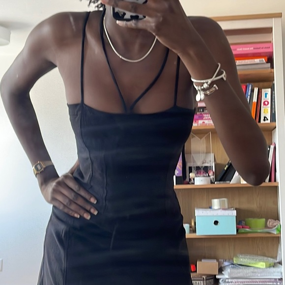 ZARA LINEN BLEND MAXI DRESS - Picture 2 of 7